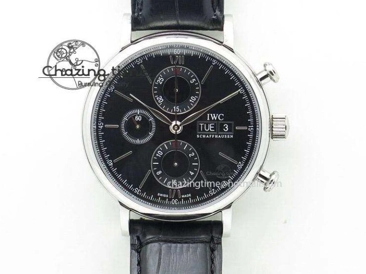 MIROTIME 0731 SportInspired Aquatimer Chrono IW376803 V6F 1:1 Best Edition White Dial On Rubber Strap A 7281